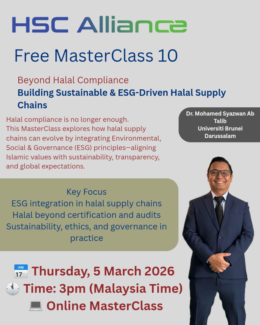 Halal Master Class (ISW)